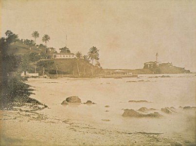 Praia farol da barra 1858