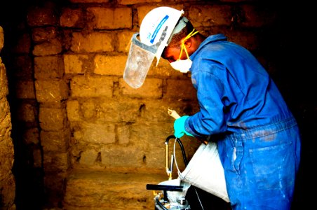 Preparing Indoor Residual Spraying Against Malarial Mosquitoes (9499464247)
