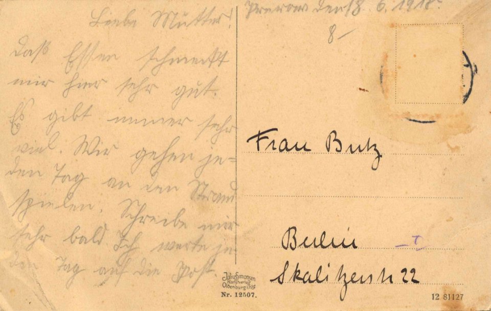 Prerow (Darß), Mecklenburg-Vorpommern - Stadtansicht und Landschaftsansicht (back) (Zeno Ansichtskarten)