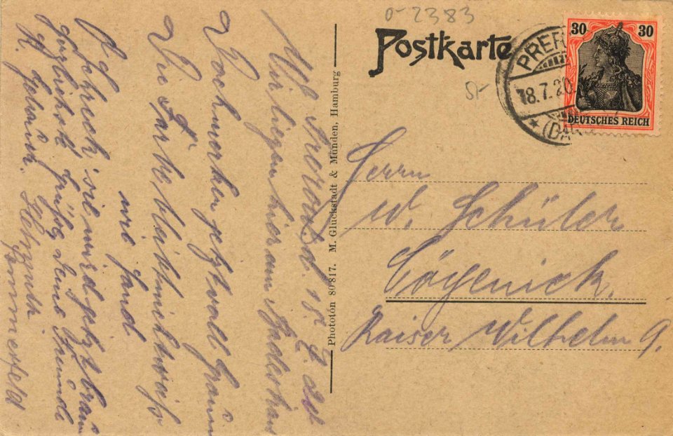 Prerow (Darß), Mecklenburg-Vorpommern - Strand mit Herrenbad (back) (Zeno Ansichtskarten)