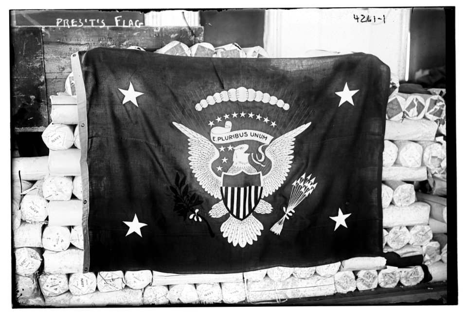 Pres't's (i.e. President's) flag LCCN2014705013