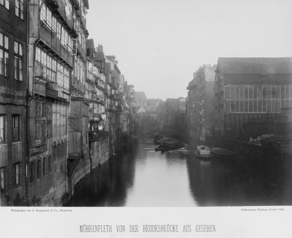 PPN799327638 Hamburg 1883 Holländische Reihe, Kalkhof und Mührenfleth (1883)