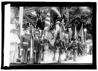 Pres. W. Wilson, Preparedness Parade, Wash., D.C., 1916 LCCN2016851302