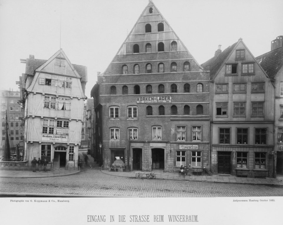 PPN799327638 Hamburg 1883 Westende vom Kehrwieder (1883)