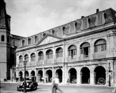 Presbytere New Orleans April 1934 Koch photo