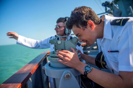 Preble, Fitzgerald enjoy Australian culture in Darwin 150720-N-XM324-013
