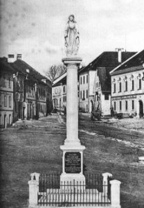 Pregarten Mariensäule 1904