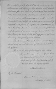 President Abraham Lincoln's Thanksgiving Day Proclamation of October 3, 1863 (Presidential Proclamation 106)- 10-03-1863 (page 3 of 3) (4131303791)