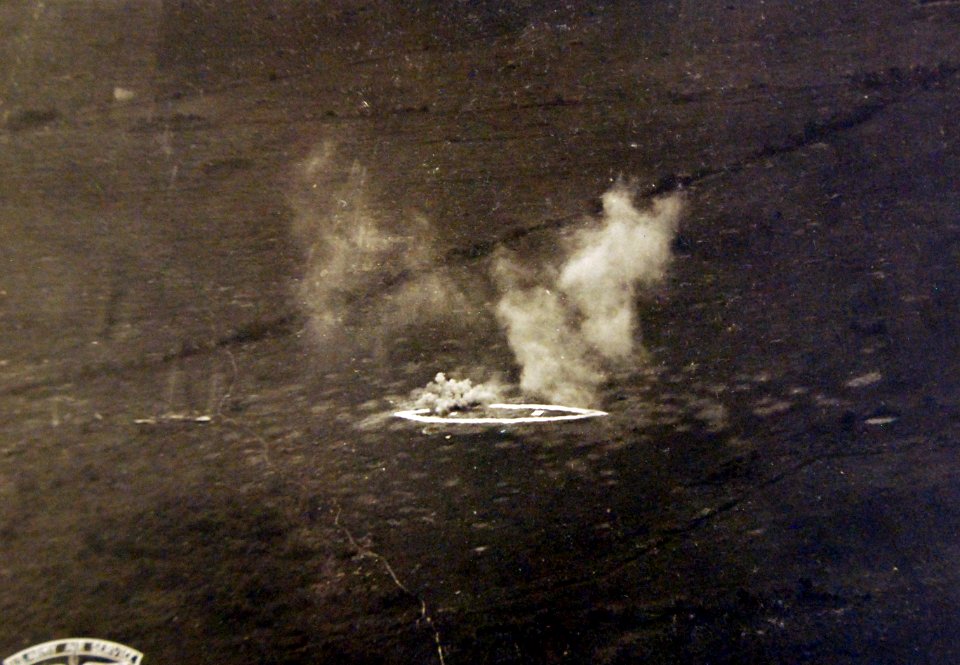 Practice test before anti-ship bombing demonstrations of July 1921 (28238829442)