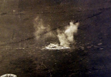 Practice test before anti-ship bombing demonstrations of July 1921 (28238829442)