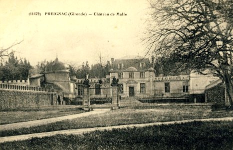 Preignac - château de Malle 3