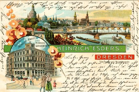 Prager Straße Kaufhaus Esders 1 bella época Dresde