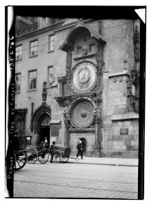 Prague - Clock on Rathaus LCCN2014707258