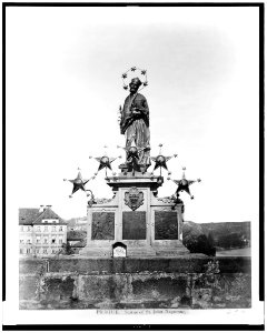 Prague. Statue of St. John Nepomue LCCN94512601