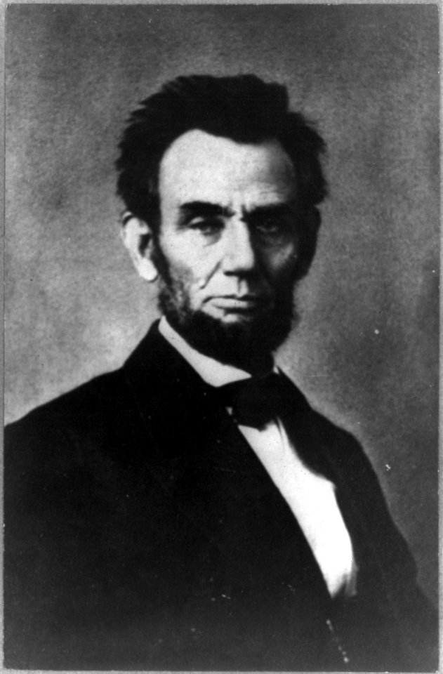 President Abraham Lincoln, half-length portrait, seated LCCN2013649745