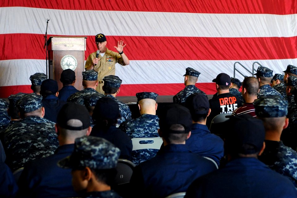 Pre-deployment brief 120606-N-RY232-023