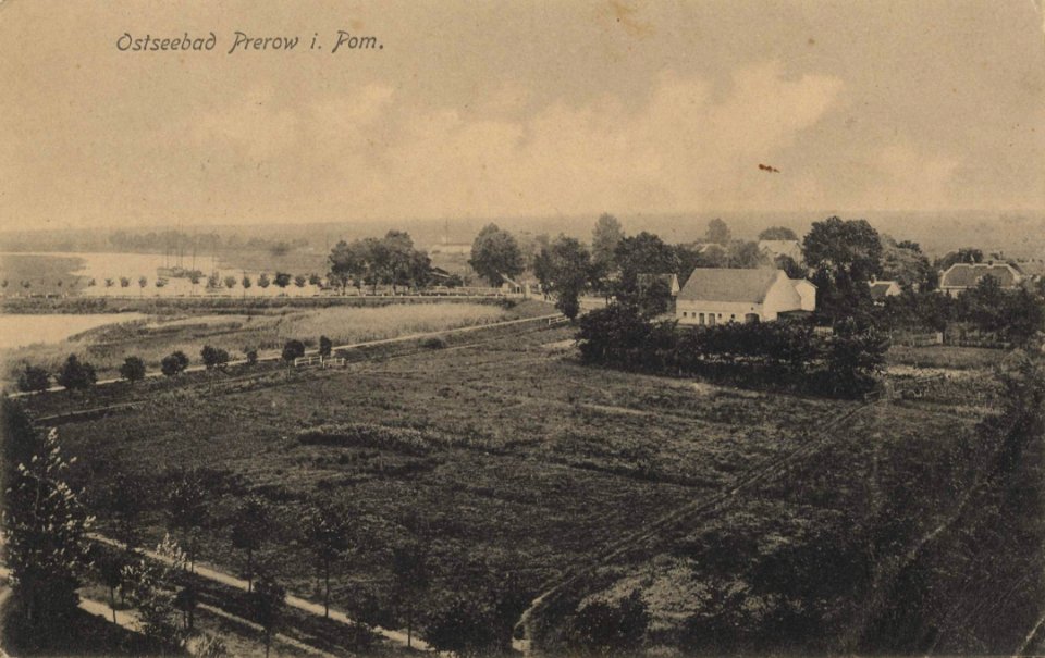 Prerow (Darß), Mecklenburg-Vorpommern - Stadtansicht und Landschaftsansicht (Zeno Ansichtskarten)