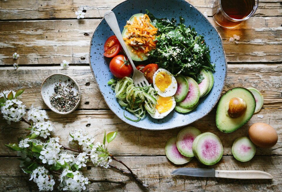 Diet healthy avocado