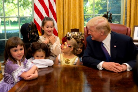 President Donald Trump Halloween 2017