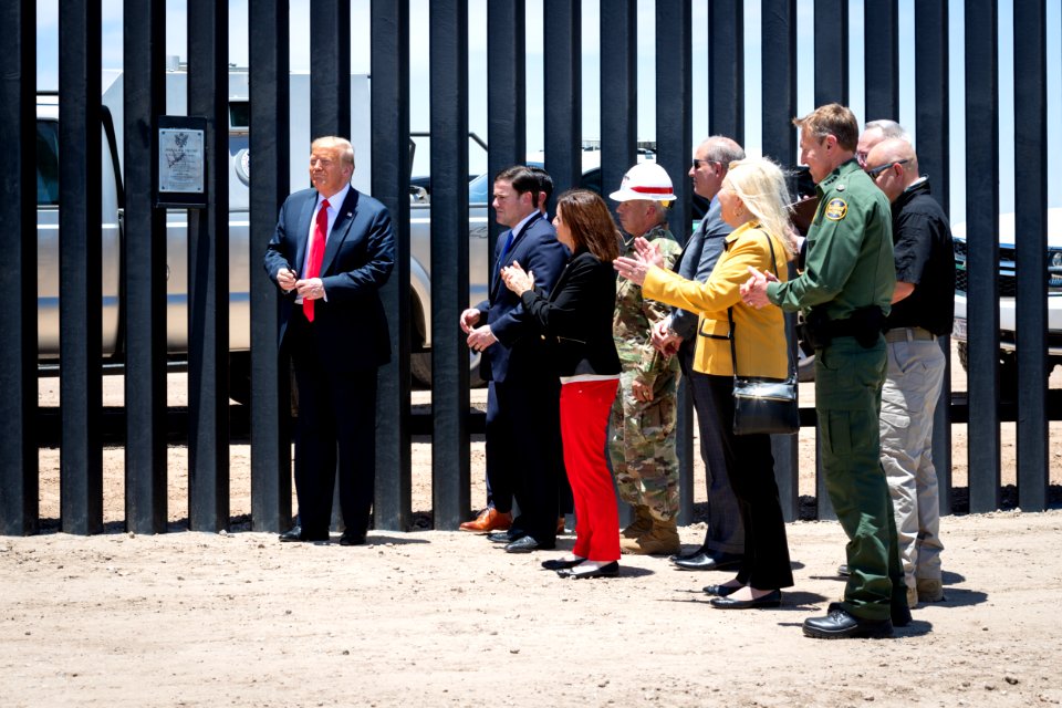 President commemorates 200 Miles of Border Wall Constructed - 50045272046
