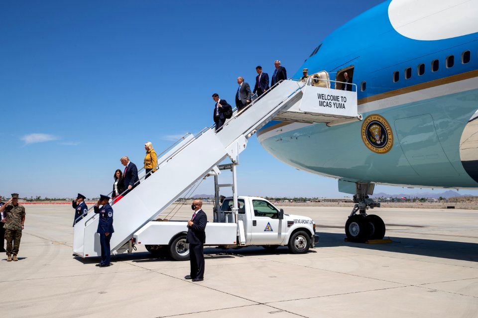President commemorates 200 Miles of Border Wall Constructed - 50045509707