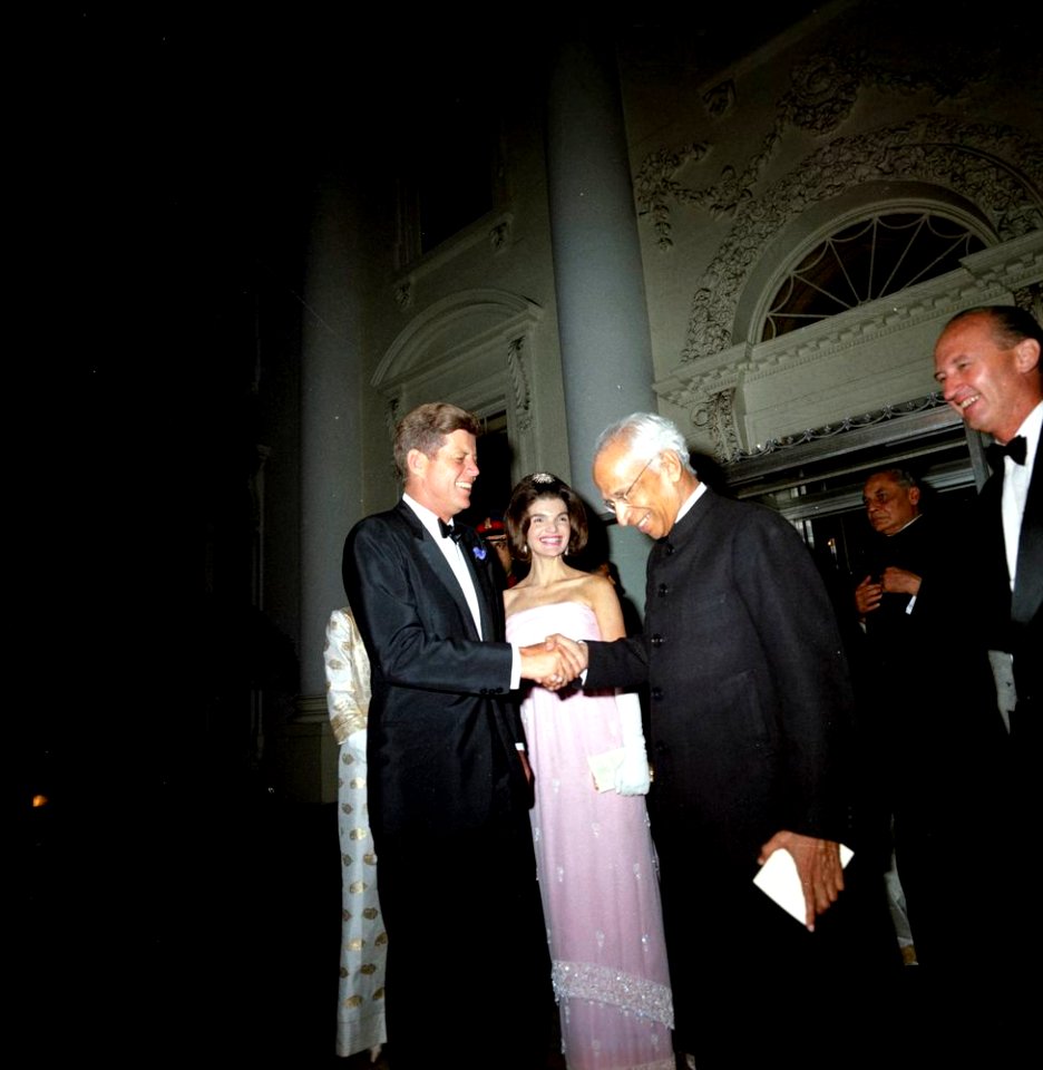 President Dr. Sarvepalli Radhakrishnan of India Departs White House (2)