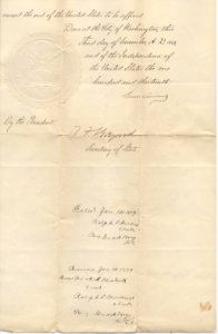 President Grover Cleveland's Pardon of Felix Maness - Page 2 (8495458786)