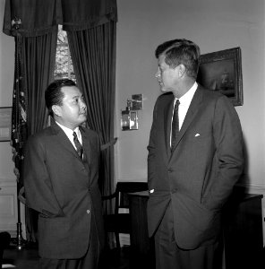 President John F. Kennedy and Daniel Inouye
