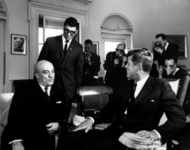 President John F. Kennedy and Prime Minister Amintore Fanfani
