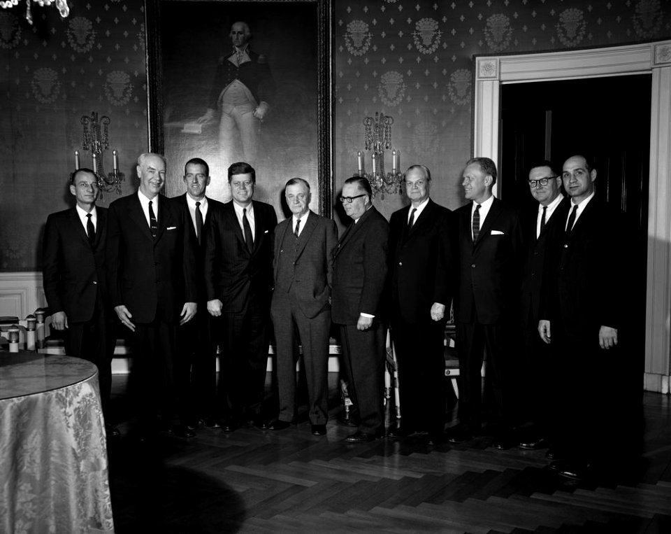 President John F. Kennedy Attends Congressional Coffee Hour (House of Representatives)