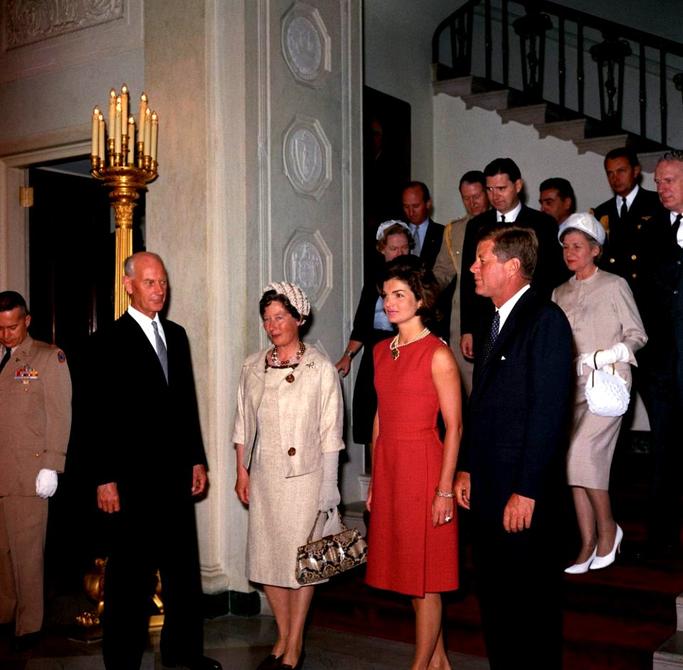 President John F. Kennedy Attends Luncheon for Prime Minister of Norway, Einar Gerhardsen (05)