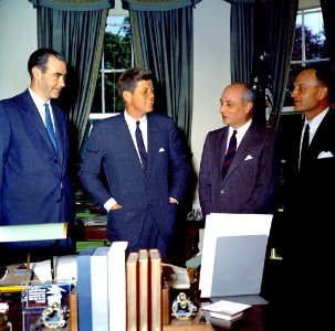 President John F. Kennedy Meets with Officials from Argentina 02
