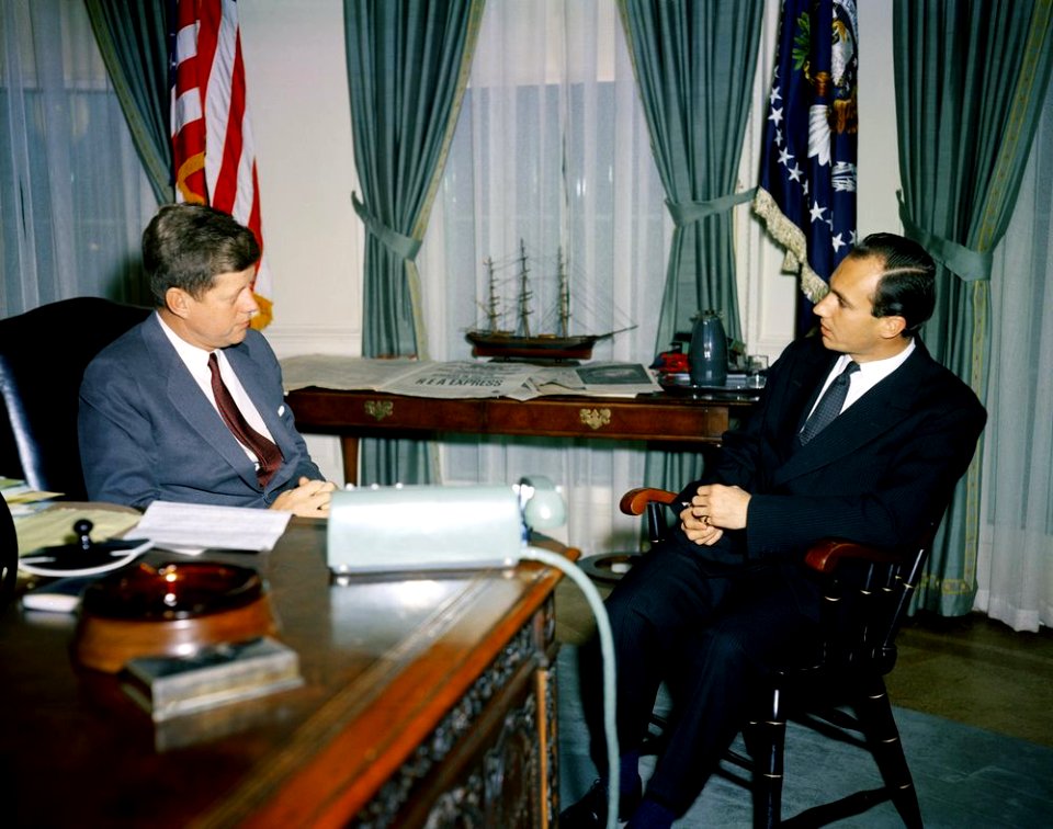 President John F. Kennedy Meets with The Aga Khan IV, Prince Karim al-Husseini (02)