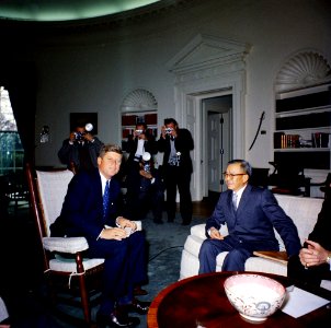 President John F. Kennedy Meets with Ambassador Tingfu F. Tsiang of China (03)