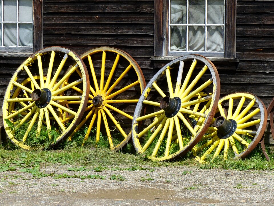 Old antique transportation photo