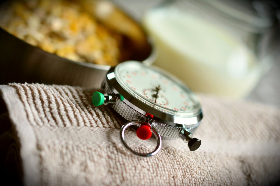 Training muesli clock
