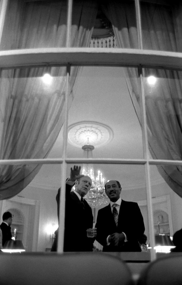 President Gerald Ford and Egyptian President Anwar Sadat