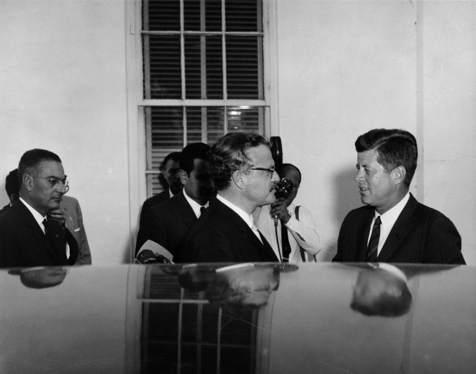 President John F. Kennedy with President of Ecuador, Dr. Carlos Julio Arosemena Monroy