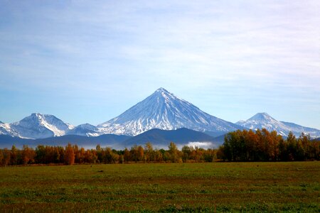 Autumn landscape nature photo