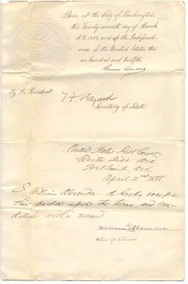 President Grover Cleveland's Commutation of William Alexander's Death Sentence - Page 2 (8495458392)