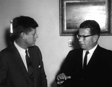 President John F. Kennedy and Richard J. Hughes