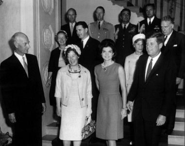 President John F. Kennedy Attends Luncheon for Prime Minister of Norway, Einar Gerhardsen (02)