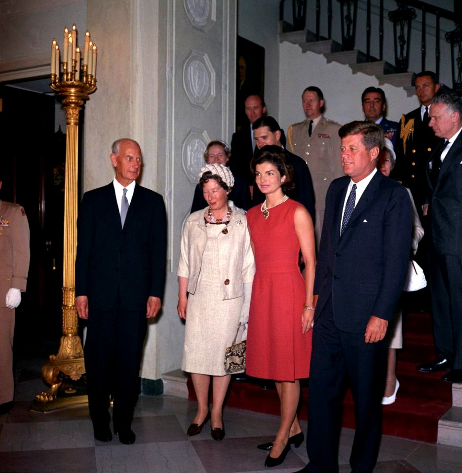 President John F. Kennedy Attends Luncheon for Prime Minister of Norway, Einar Gerhardsen (06)