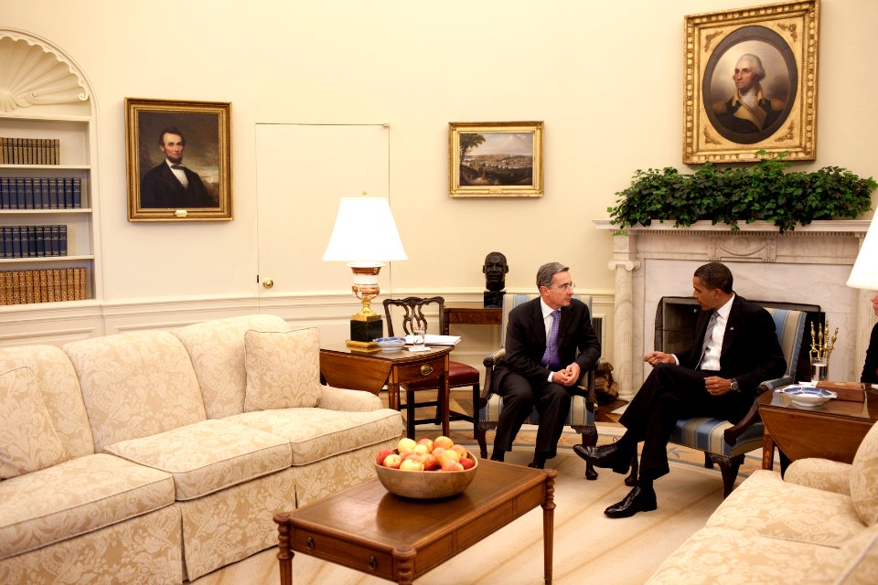 President Obama and President Uribe