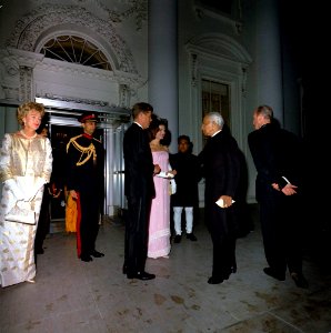 President Dr. Sarvepalli Radhakrishnan of India Departs White House (1)