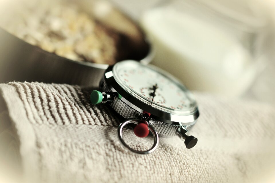 Training muesli clock