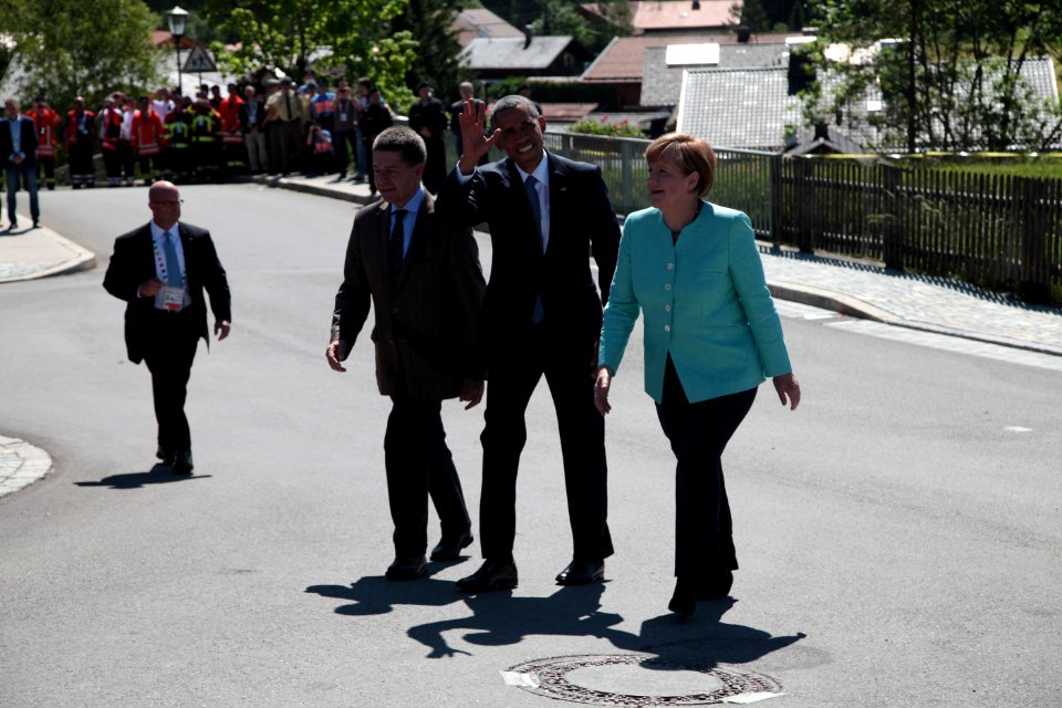 President Obama visits Krün in Bavaria IMG 1142 (18043190914)