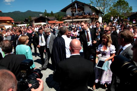 President Obama visits Krün in Bavaria IMG 1247 (18045291083)