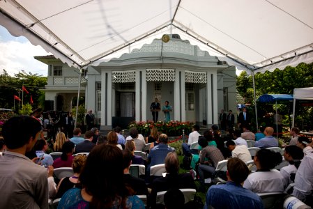 President Obama and Aung San Suu Kyi Address the Media (15601544668)