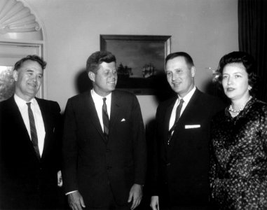 President John F. Kennedy Meets with Officials from North Dakota